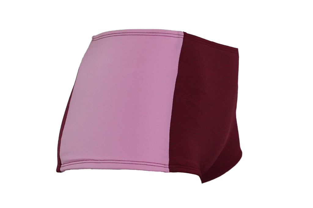 The Tankini Set | Maroon and Pink